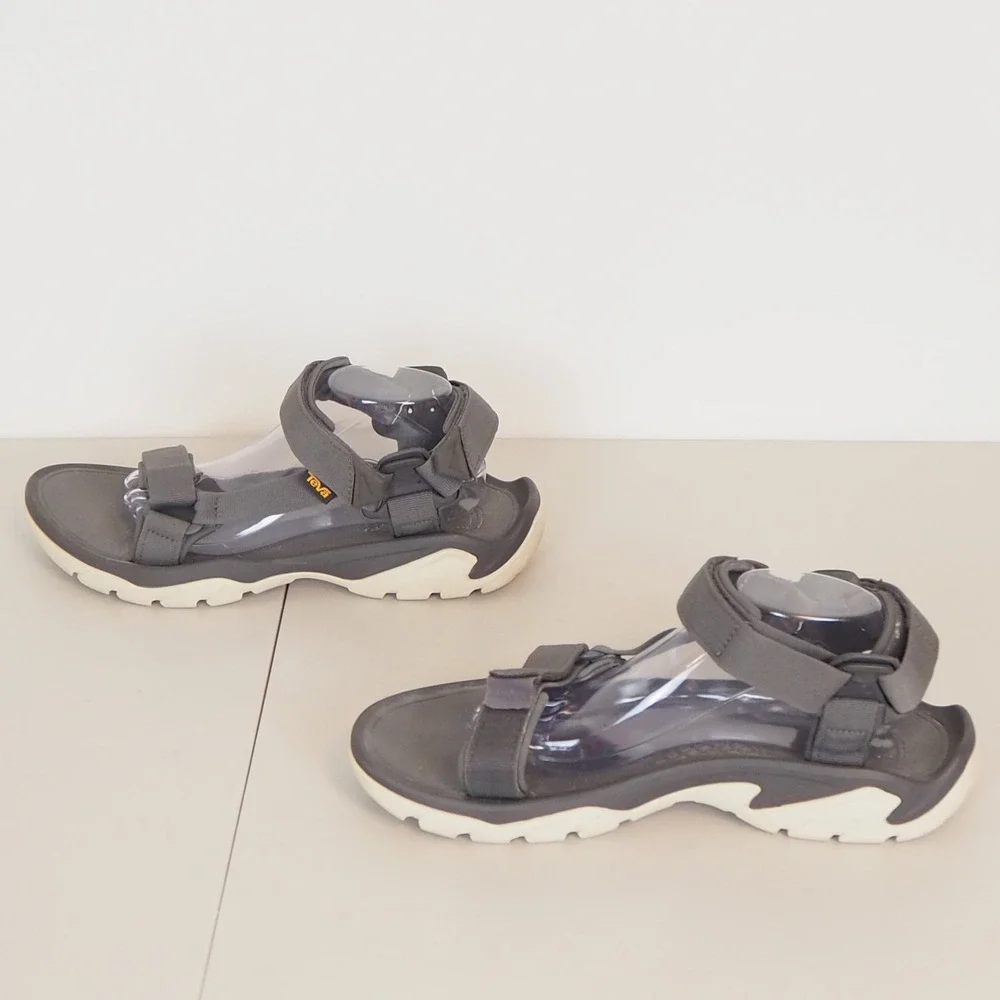 Teva Men's Terra Fi 5 Universal Hiking Sandal Sz 12 Gray‎ All Terrain Quick Dry - Picture 5 of 10